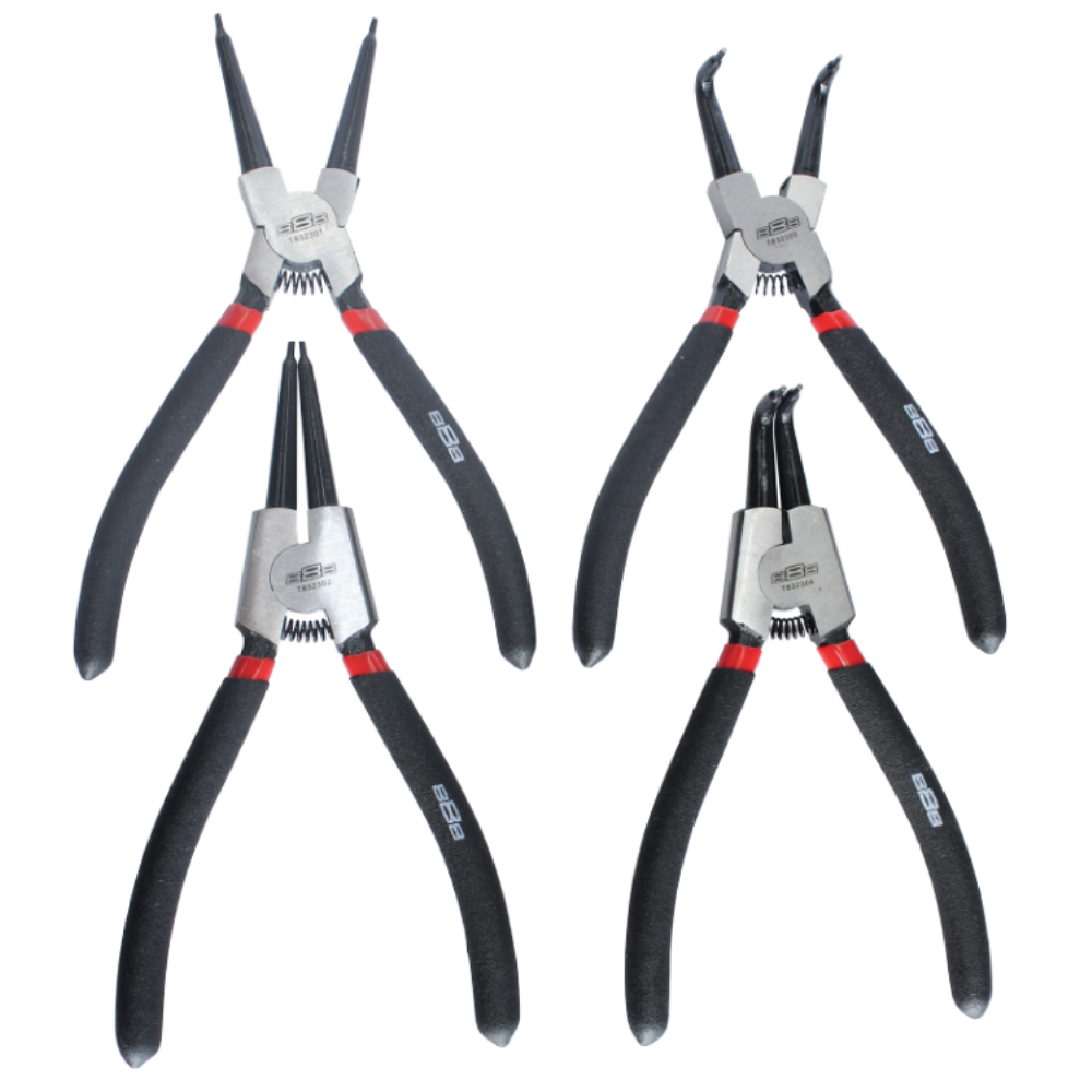 Circlip Pliers Set 175 mm – 4 Pieces