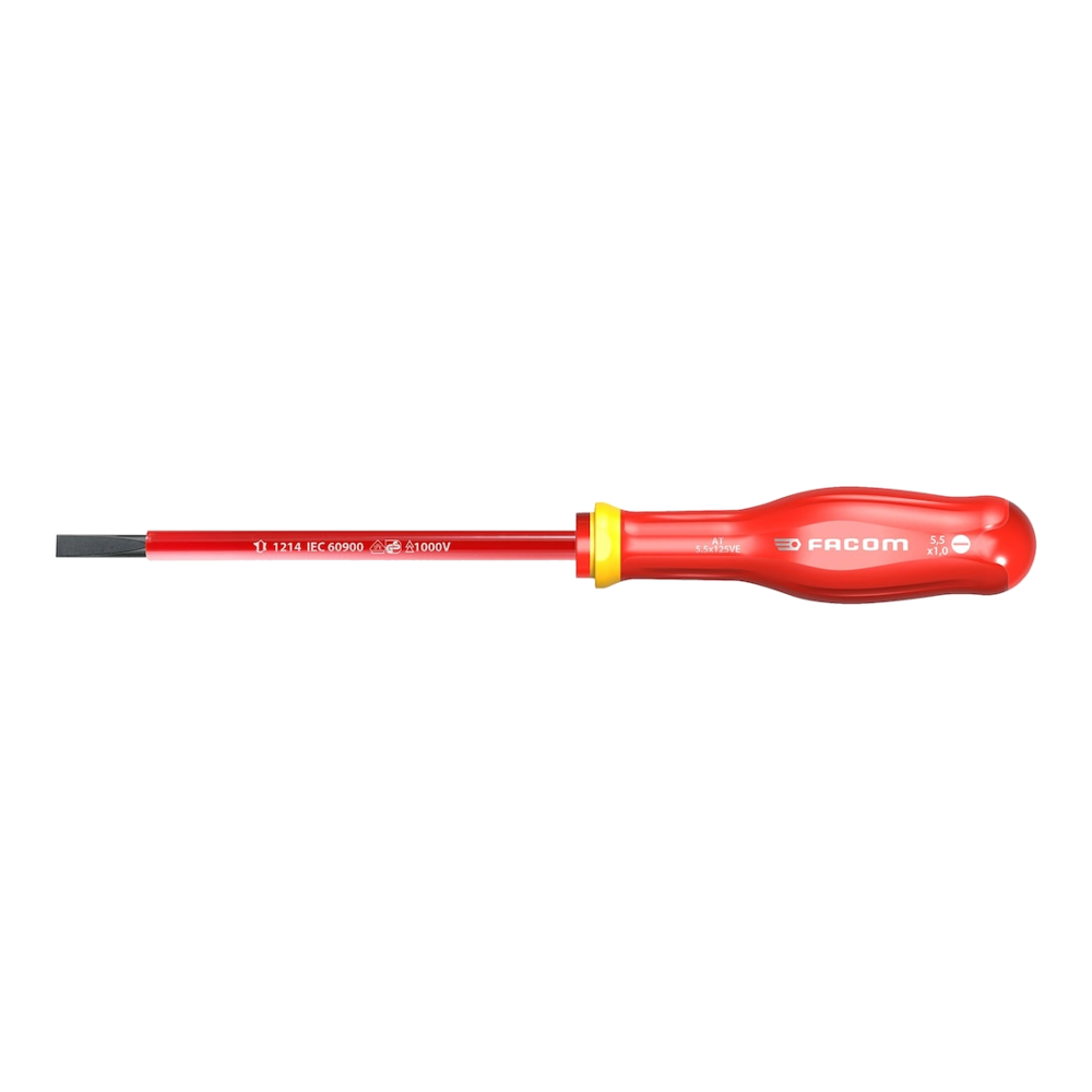 [AT5.5X125 VE] Chave de fendas PROTWIST isolada 1000 V, 5,5 × 125 mm FACOM