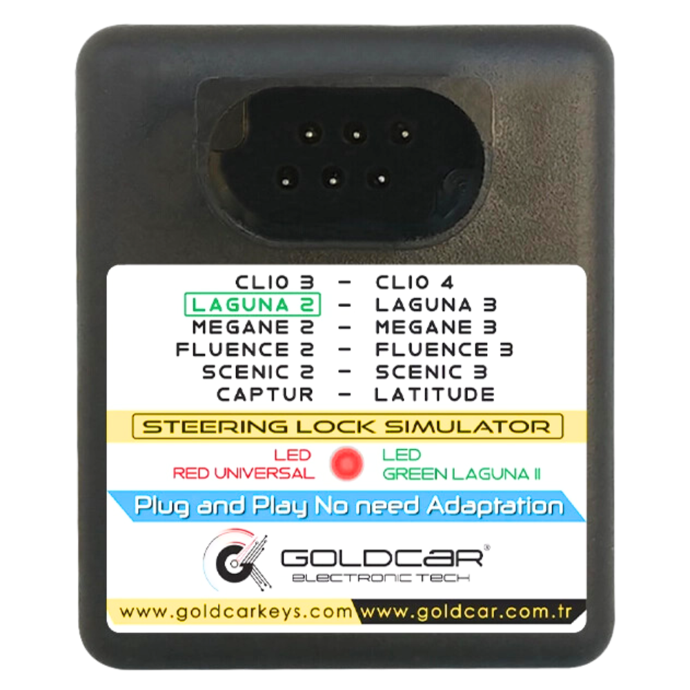 [GCeslren1] Emulador de ESL- Renault Megane 2-3 / Clio 3-4 / Fluence 2-3 / Laguna 2-3 / Scenic 2-3 / Captur Plug & Play