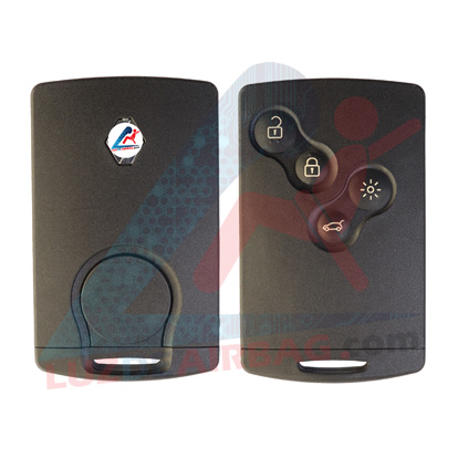 Key Card Renault Hitag2 ID46 PCF7952 433Mhz - KeyLess - 4But - VA2