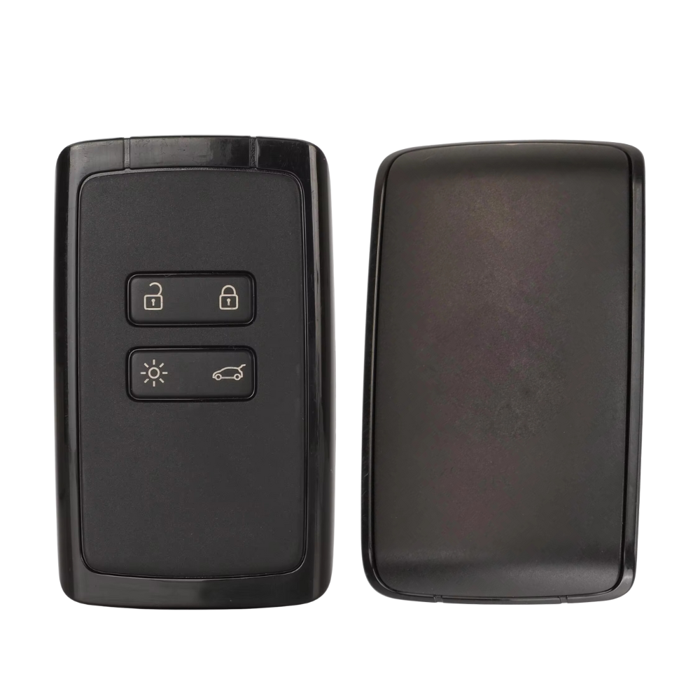 [KeyRe16] Cartão Renault Hitag AES 4A - 433Mhz - KEYLESS - 4B - Preto