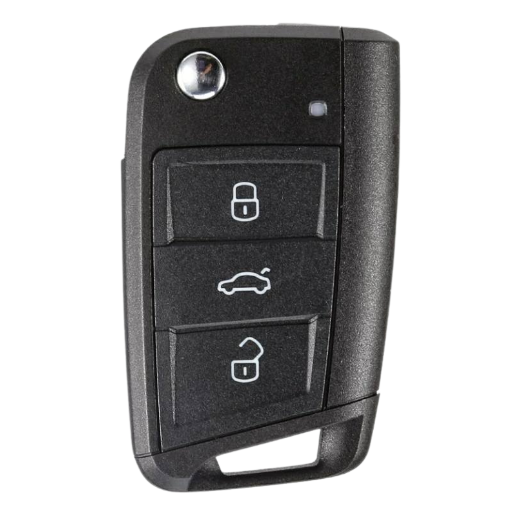 Chave VW Hitag AES MQB48 - 434Mhz - KEYLESS - HU66