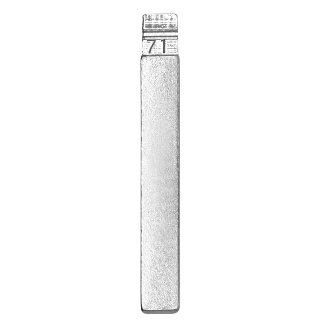 [lamHu100] Lamina HU100 - Encaixe Xhorse-Keydiy