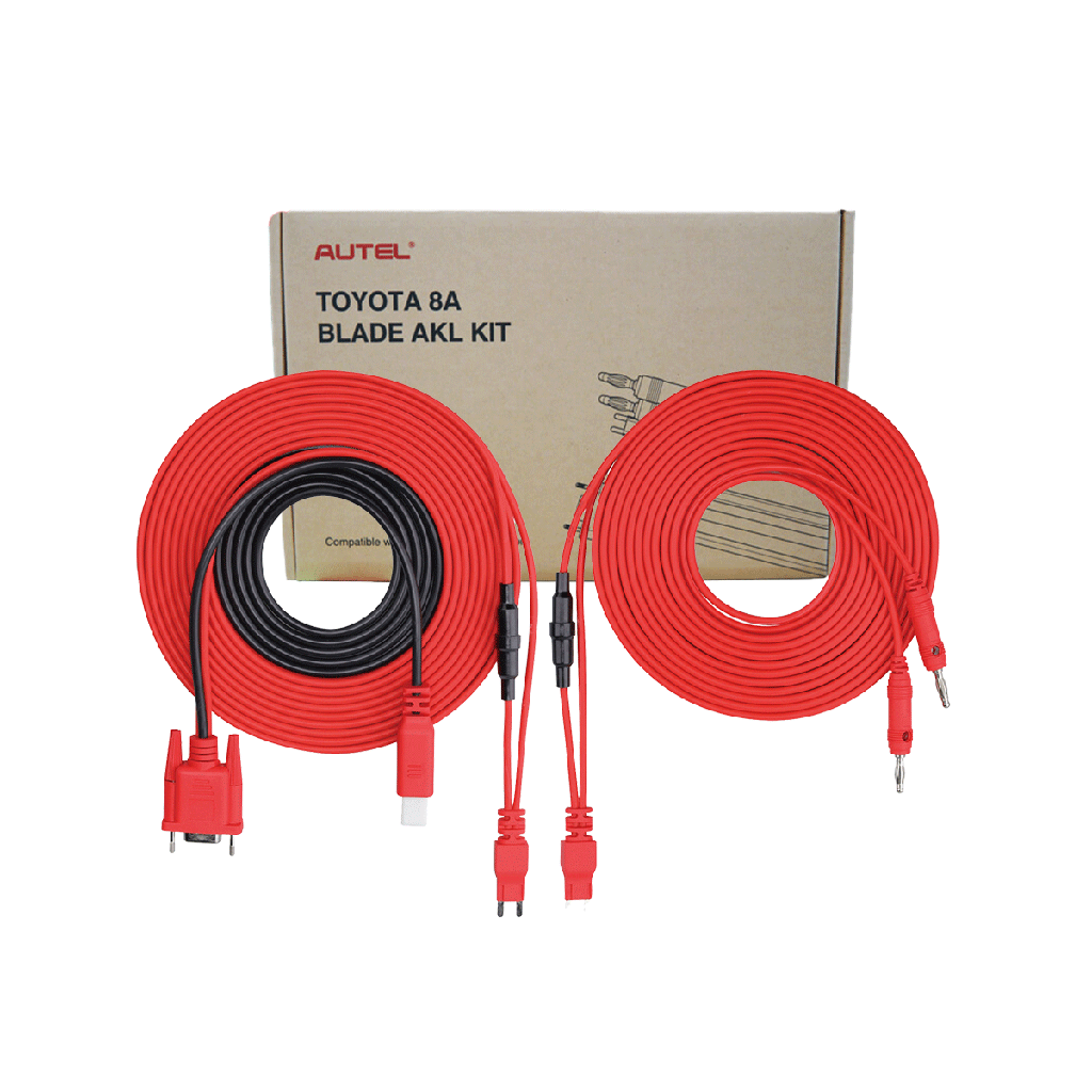 [T8AAKL] Autel Kit de Cabos Toyota 8A - todas as chaves perdidas, sistema de Lamina
