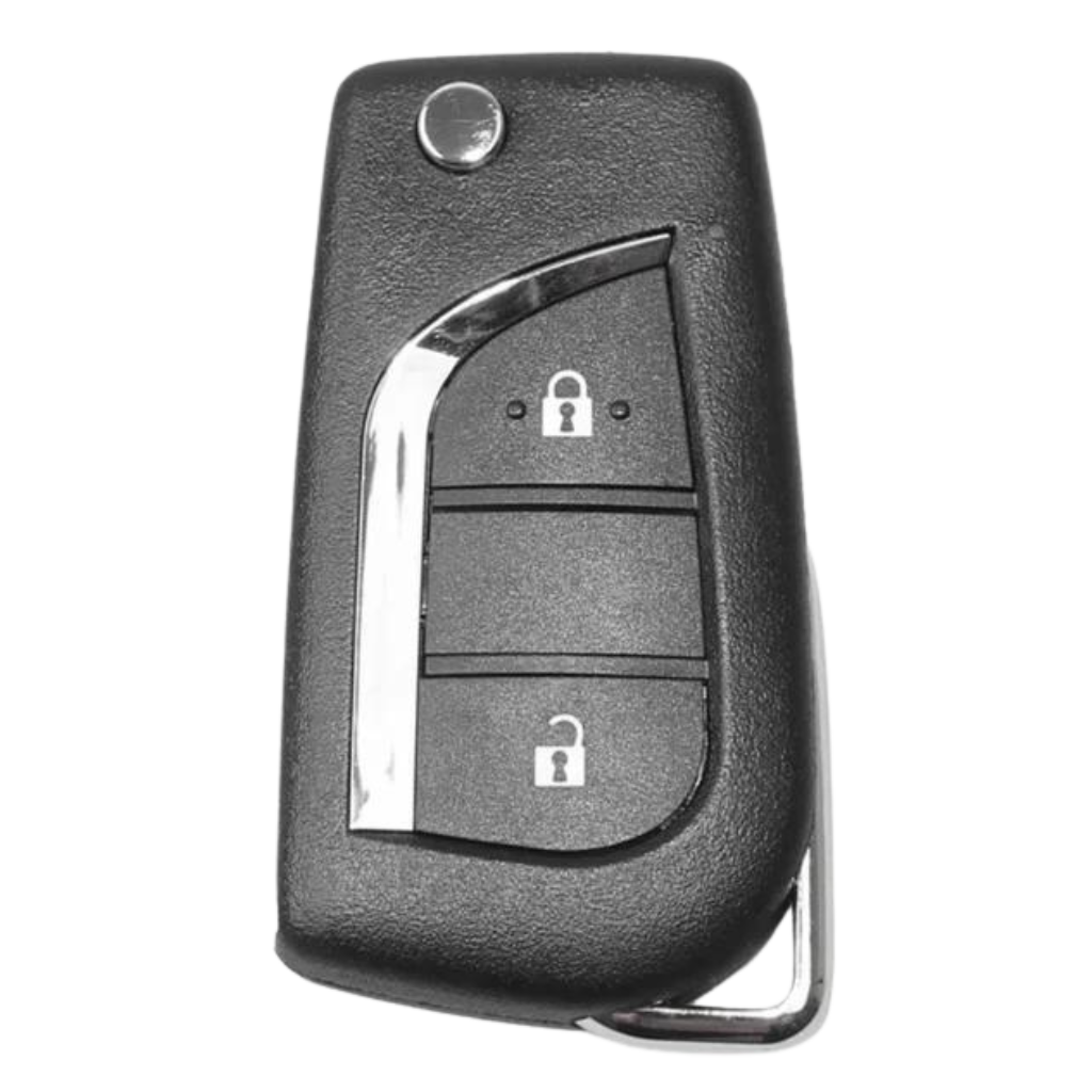 XKTO00EN - Xhorse Comando 2Butões - TOYOTA -Sem Transponder/Lamina