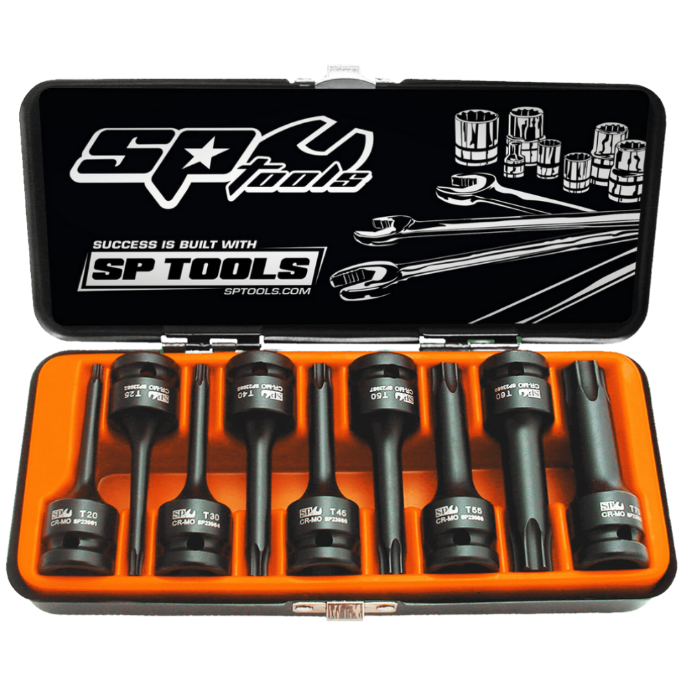 [SP20380] 1/2" Torx Impact Socket Set – 9 Pieces