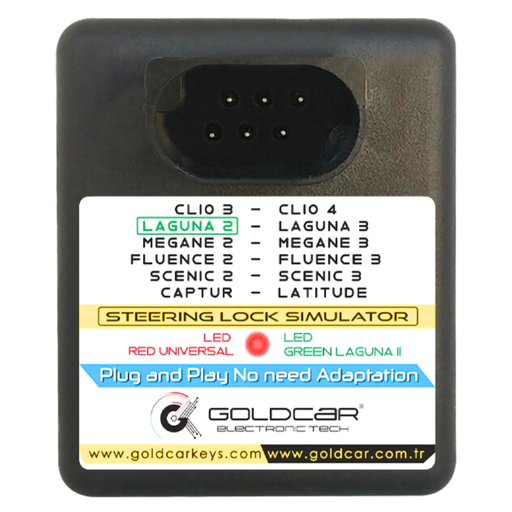 [GCeslren1] Emulador de ESL- Renault Megane 2-3 / Clio 3-4 / Fluence 2-3 / Laguna 2-3 / Scenic 2-3 / Captur Plug & Play