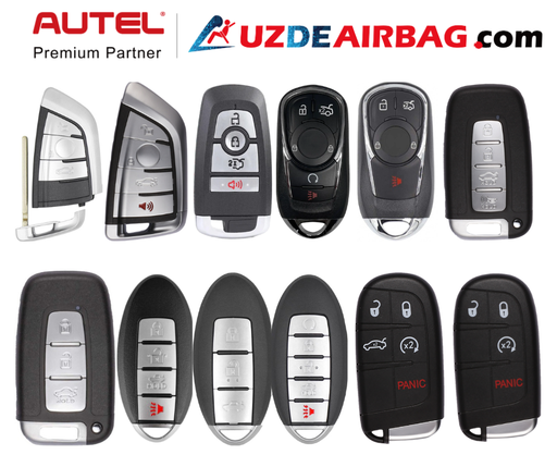 [AutelKeyKit12] Kit de Chaves Inteligente Autel - 12 Chaves